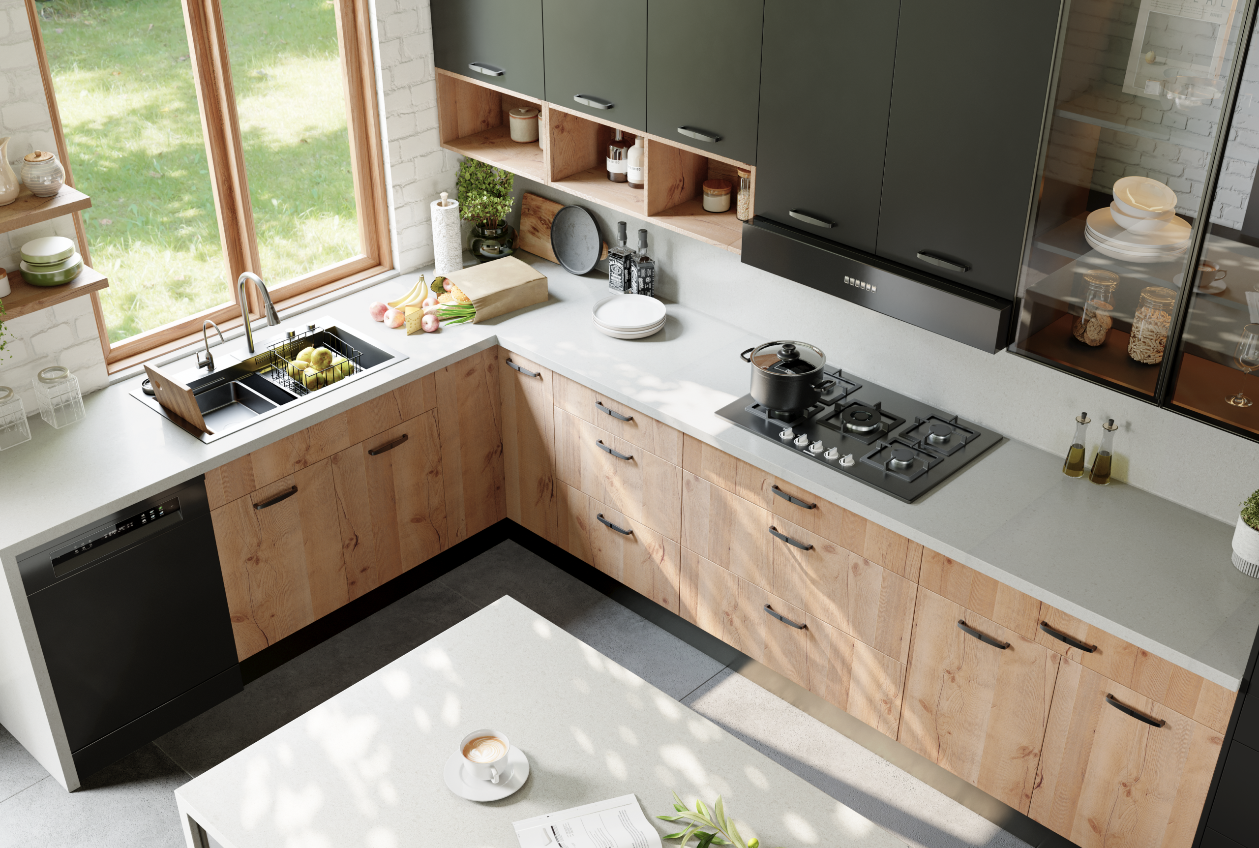 Aspen White Quartz Origins Collection TechnoQuartz Made in the USA Tariff Free